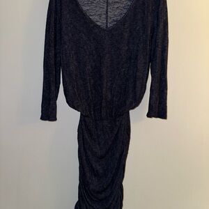 Velvet by Graham & Spencer Blue Dolman Sleeve Sheath Dress